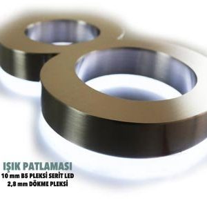 Işık Patlaması Kutu Harf